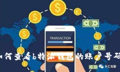 如何查看b特派钱包的账户号码?