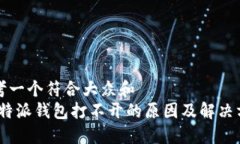 思考一个符合大众和  : b特派钱包打不开的原因及