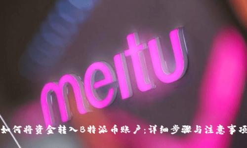 如何将资金转入B特派币账户:详细步骤与注意事项