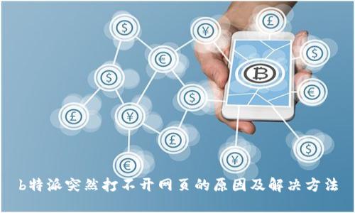 b特派突然打不开网页的原因及解决方法