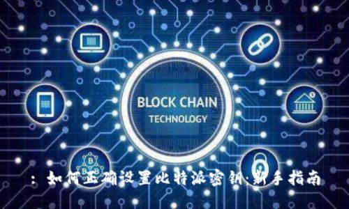 : 如何正确设置比特派密钥：新手指南