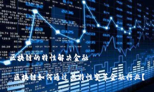 区块链的特性解决金融
区块链如何通过其特性变革金融行业?