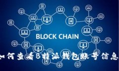 如何查看B特派钱包账号信息？