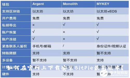 如何在官网上下载安装BitPie最新版本？