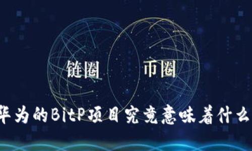 华为的BitP项目究竟意味着什么?