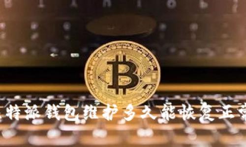 比特派钱包维护多久能恢复正常？