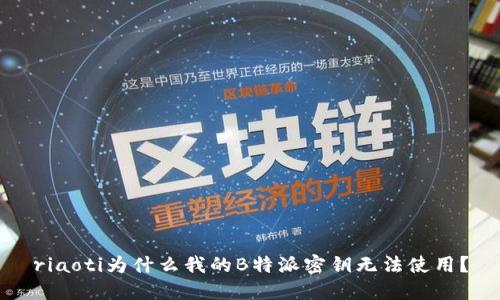 riaoti为什么我的B特派密钥无法使用？