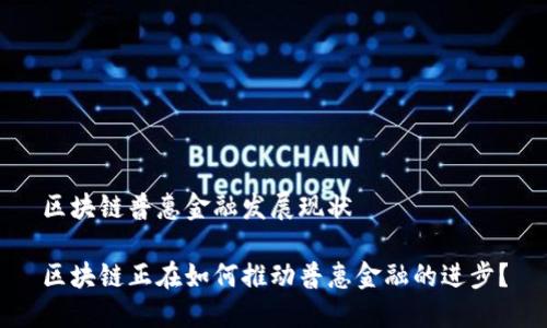 区块链普惠金融发展现状

区块链正在如何推动普惠金融的进步？