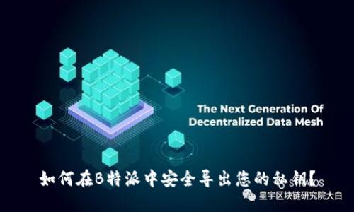 如何在B特派中安全导出您的私钥？