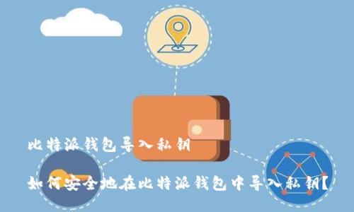 比特派钱包导入私钥

如何安全地在比特派钱包中导入私钥？