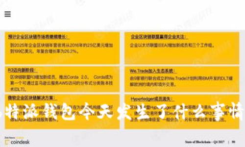 b特派钱包今天发生了什么事情？