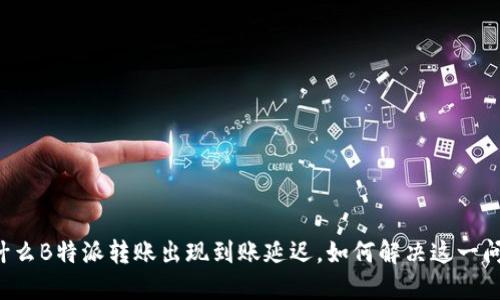 为什么B特派转账出现到账延迟，如何解决这一问题？