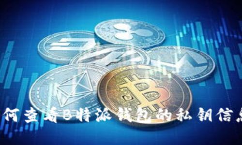 如何查看B特派钱包的私钥信息？